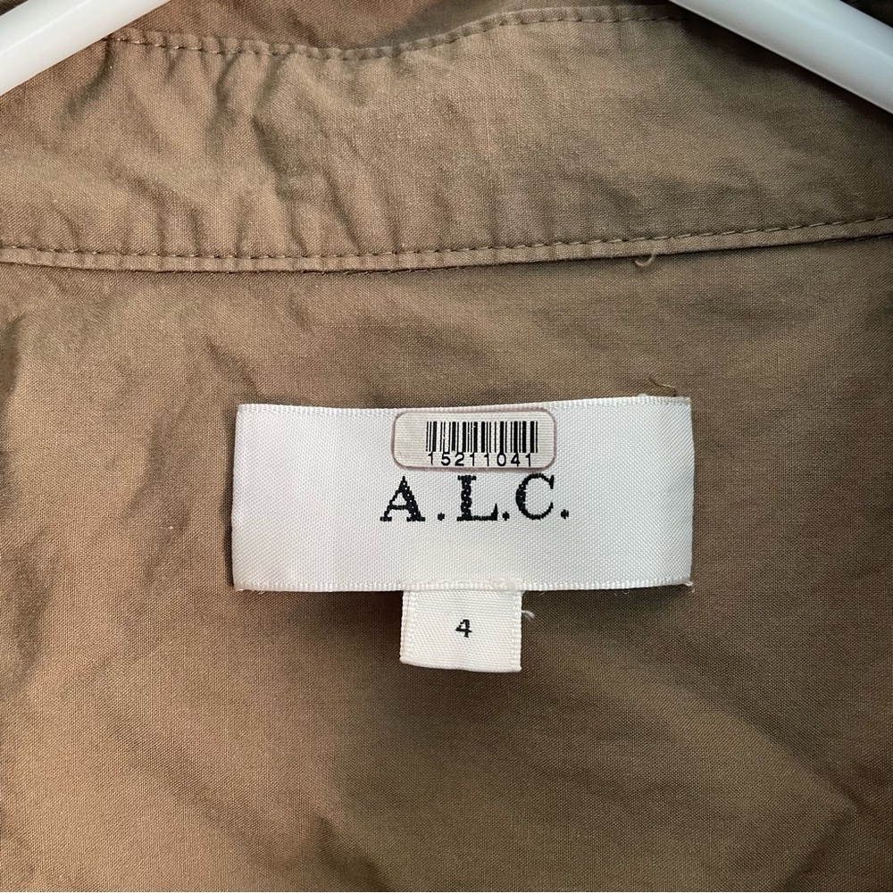 A.L.C. Olive Cutout Maxi Dress - Picture 9 of 13